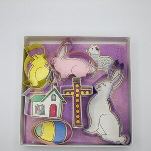 RARE Vintage Set of 6 Fox Run Cookie Cutters